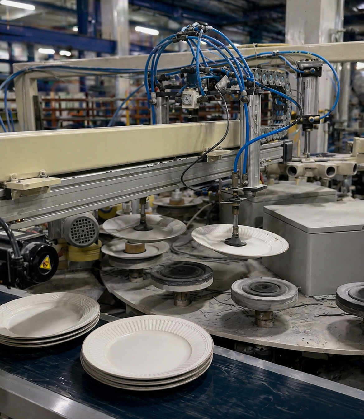 Tabak besleme ve istifleme otomasyonu