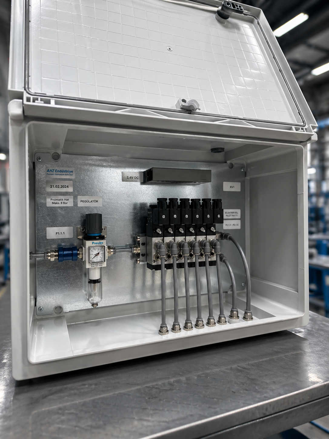 Pnömatik pano üretimi - 2