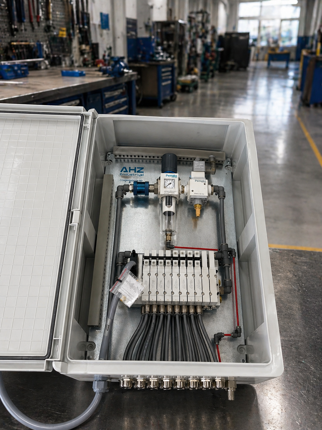 Pnömatik pano üretimi - 4